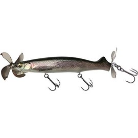 IMAKATSU Dead Screw Lure, 3D Realism, #297 Rainbow Trout