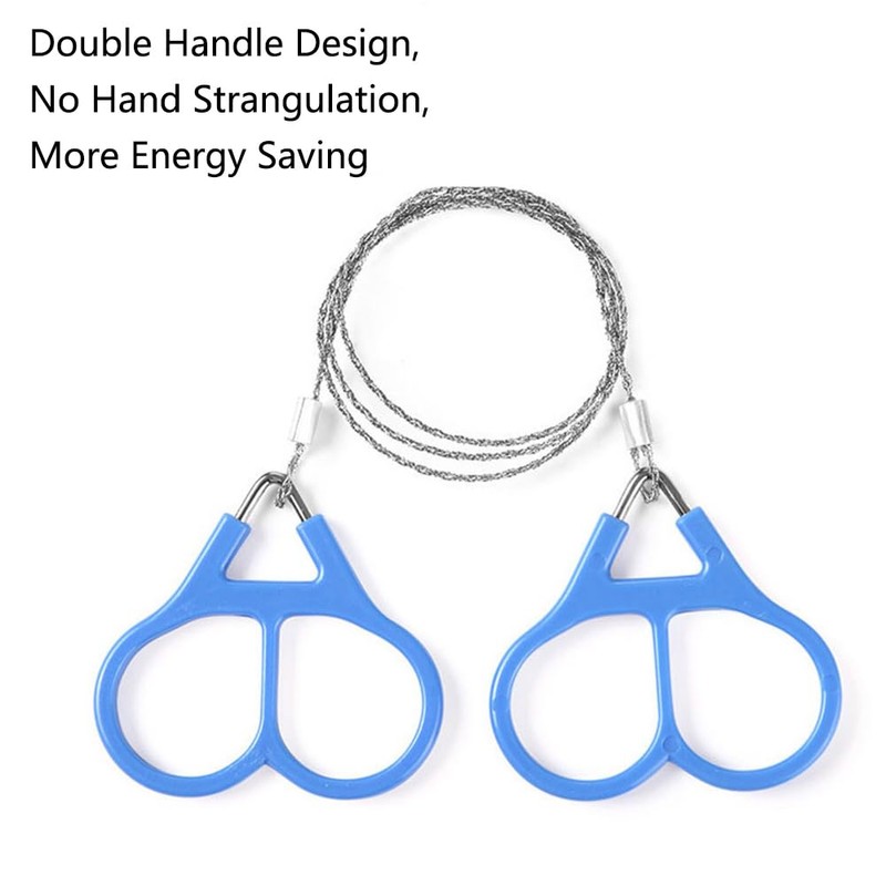 SagaSave 1 x Survival Wire Saw, Bag Chainsaw Mini Wire