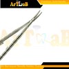 6" Tying Forceps with Serrated Straight Tips + 6" Castroviejo