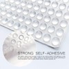 PTAPIPI 100 PCS Self-Adhesive Bumper Pads Hemispherical Shape Noise Dampening