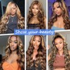 Lagalaga HD Highlight P4/27 Body Wave Wigs Human Hair 200%