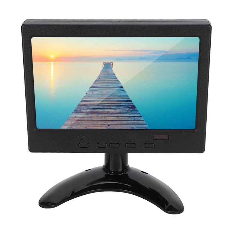 7in 1024x600 Resolution 16:9 Multifunction Display Monitor for HDMI /