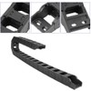 Drag Chain Cable Carrier, 100cm 25 x 38mm Black Nylon
