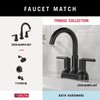 Delta Trinsic (1-Pack) Towel Hooks Matte Black Single Bathroom Hooks