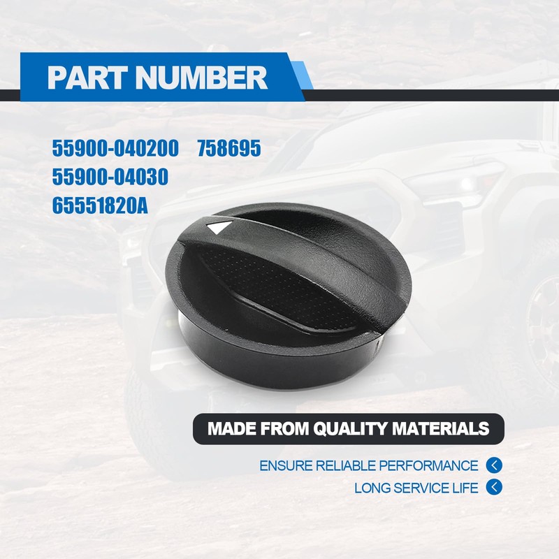 Tacoma Dials Blower Temperature Air Flow Control Switch Knob Compatible