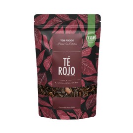 TGB SUPERFOODS | Té Rojo | 100% Puro | Té Chino Premium | Infusión Natural | Vegano,Gluten Free,Sin Azúcares | Vitaminas y Minerales | Regula la Digestión |Fuente de Fibra y Energía| Contenido 250g