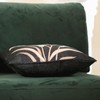bilin gaier Black Throw Pillow Covers,Elegant Floral White Calla Lily