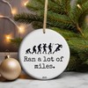 Gift for Runner, Runner Ornament, Funny Gift for Runner, Runner