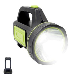HAASHADA LED Searchlights Handheld Lantern, 13000LM 2 Modes USB Rechargeable LED Flashlights, High Power Outdoors Camping Hunting Lamp, Portable Spotlight Work Light for Indoor Outdoor Emergency
