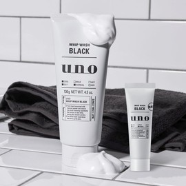 Unopet (우노)우노 휩 워시 블랙 130g +  휩 워시 블랙 30ml (UNO) Uno Whip Wash Black 130g + Whip Wash Black 30ml