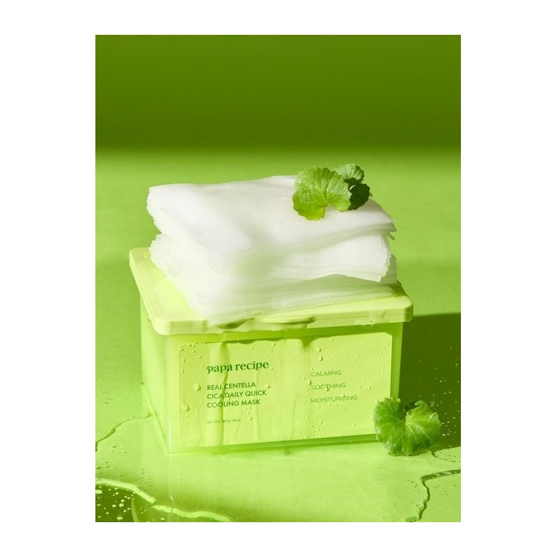 Real Centella Cica Daily Quick Cooling Mask (30 sheets) /