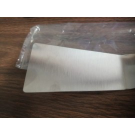 Adcraft HAMBURGER SPATULA 2 1/8" x 4" S/S ADCRAFT WITH WOOD HANDLE NSF KT-25