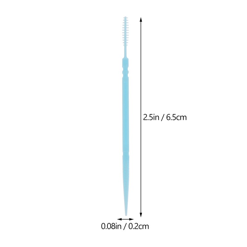 EXCEART Interdental Picks, 1060 Pieces Double Ended Plastic Sticks Cleaning