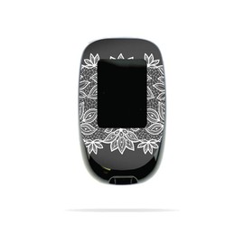 MightySkins Skin Compatible with Accu-Chek Nano - Floral Lace | Protective, Durable, and Unique Vinyl Decal wrap Cover | Easy to Apply, Remove, and Change Styles | Made in The USA