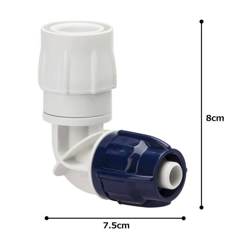 Iris Ohyama Hose Parts wantattikonekuta- 90 ° φ 12 –