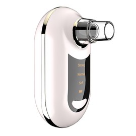 Vacuum Blackhead Remover 3 Modes Mini Handheld Deep Cleaning Reduce Pimple Strong Suction Pore Cleaner Machine White