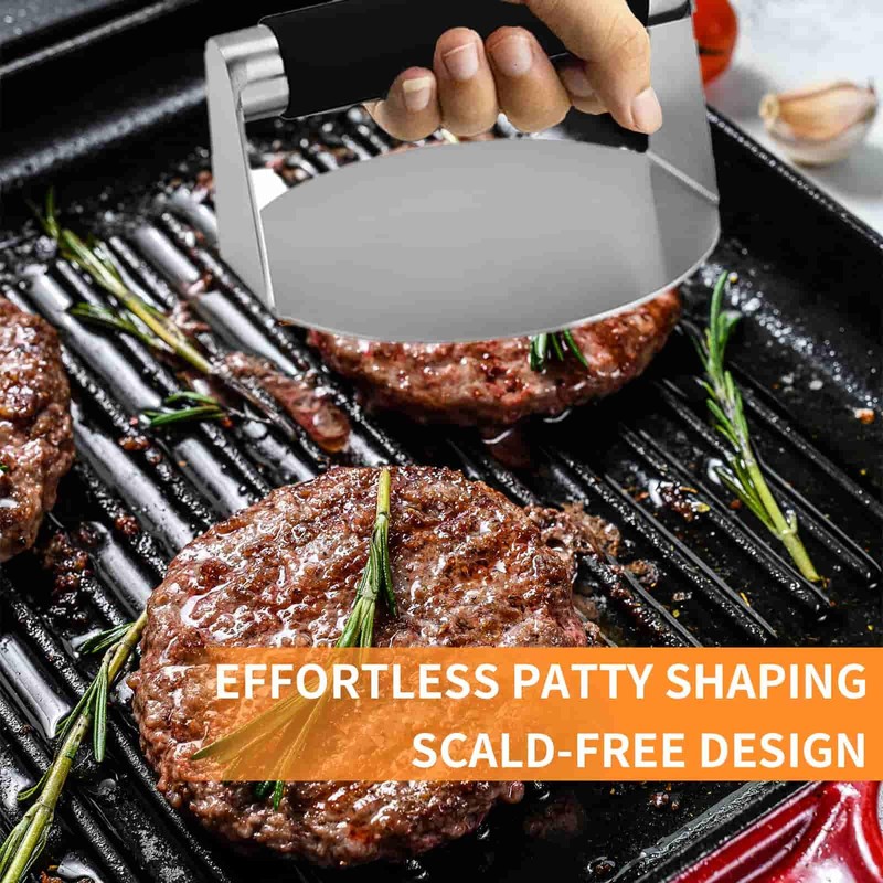 Smashed Burger Press Set Burger Making Tools Stainless Steel Burger