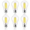 FLSNT A15 LED Edison Bulbs 60W Equivalent, Dimmable E26 LED