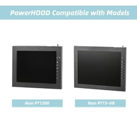 PowerHOOD UL Listed 12V AC/DC Adapter Compatible with Ikan PT1200 PT1200-M PT15-HB PT15-HB-V2 PT15-SDI 12″ 15″ High Bright SDI Teleprompter LED Widescreen Monitor Power Supply Cord Charger Cable PSU