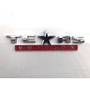 1 Count Silver+Red 3D Texas Edition Emblem compatible with Chevy