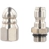 High Pressure Sewer Jet Nozzle 6cm Stainless Steel