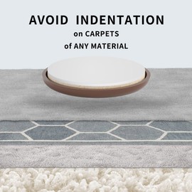 Yelanon Furniture Sliders, 24pcs-2 1/2” Furniture Sliders for Carpet Pads Hardwoods Floors, Heavy Duty Furniture Movers Sliders, Reusable Furniture Moving Pads, Floor Protectors for Carpet