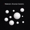 QUARKZMAN Zirconia Ceramic Balls 1.5 mm Diameter G10 ZrO2 White