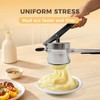 Potato Ricer, Stainless Steel, Potato Press with 3 Interchangeable Discs