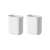FANBODTA 2-Pack Stick-On Wall Mount Remote Holder - No Drill,