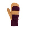 Carhartt Women's Wind Fighter Fleece Work Mitt, Eggplant Barley, Medium