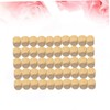 OHPHCALL 50PC Wooden Blank Dice Set Unfinished Wooden Cubes for