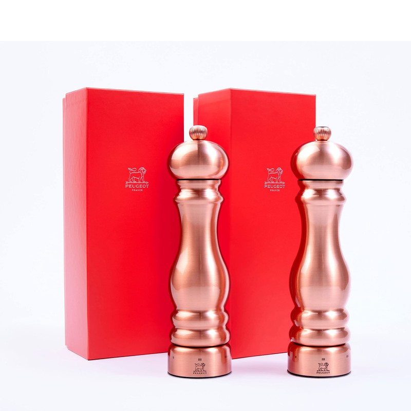 Peugeot Paris Chef u'Select Copper Plated Pepper & Salt Mill