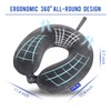 Travel Pillow Memory Foam for Airplanes - Neck Pillow for