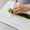 Spacious Space Harumi Kurihara Sheet Cutting Board, Large, White HC4A3402-70F