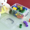 Vababa 1.5 L Mini Plastic Storage Container with Locking Lid
