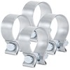 Vitonsbay 2.75 Inch Exhaust Clamp,2 3/4 Narrow Exhaust Band Clamp