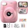 Kids Camera Instant Print,3.0HD Inch Screen Kids Instant Camera,Boys Girls