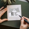 Rumyve 2 Sets Cat Sticky Notes,Cute Self-Stick Cartoon Animal Shape