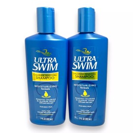 Ultra Swim Chlorine Removal Shampoo Moisturizing Formula 7fl.oz./207ml LOT OF 2