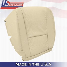 US Auto Seat Cover DRIVER Bottom Perforated Leather Seat Cover TAN Fits 2007 To 2012 Lexus LS460