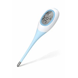 Termómetro Edge Slim Retroiluminado De Contacto Flexible Azul                                                                                         