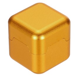 PATIKIL Billiard Magnetic Chalk Holder, Aluminum Pool Chalk Holder Billiards Cue Chalk Tip Case for Snooker Sports Accessories, Golden