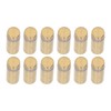 12Pcs Standoff Screws Stainless Steel Electroplated Brushed Gold Advertising Nails