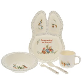 Beatrix Potter Peter Christmas Dinner Set