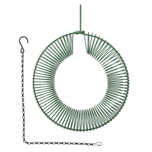 FazCo Peanut Bird Feeder Hanging, Blue Jay Feeder, Wreath Feeders