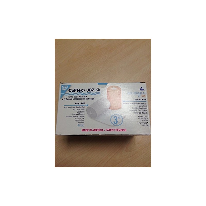 'CoFlex UBZ Kit, Unna Boot With Zinc and Cohesive Compression