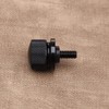 Motorcycle Seat Mounting Bolts Black Aluminum CNC Machined 6mm Thread