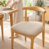 Jacquard Elastic Chair Cover – Universal Stretch Dining Chair Seat