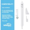 Wright Products Heavy-Duty Pneumatic Storm Door Closer – Durable, Adjustable,