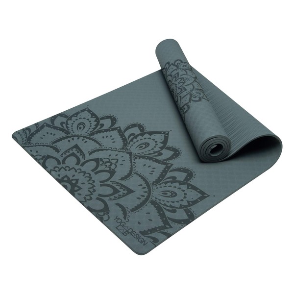 The Flow Mat PURE (Mandala Charcoal)
